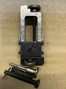 LEE ENFIELD No4 MK1 SINGER TYPE MILLED REAR SIGHT. GOOD …