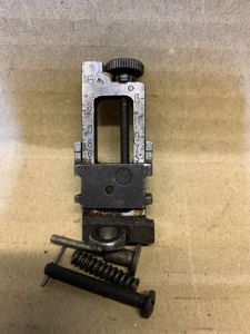 LEE ENFIELD No4 MK1 SINGER TYPE MILLED REAR SIGHT. GOOD …