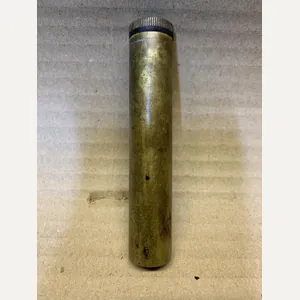 LEE ENFIELD BRASS OIL BOTTLE. SCARCE NAVY MARKED.