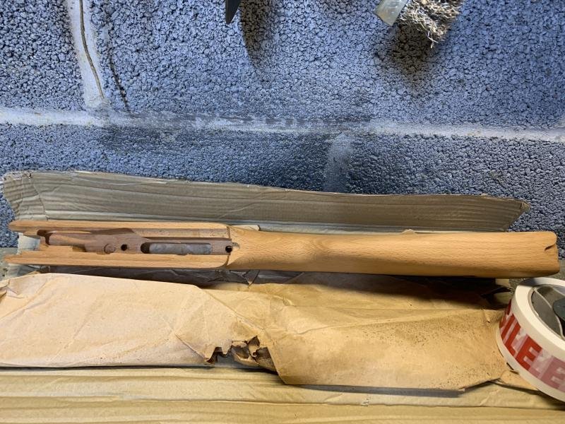 Beretta Mod. 38/44 M38 SMG Wooden stock (Unissued) WW2 Italian NOS — image 3