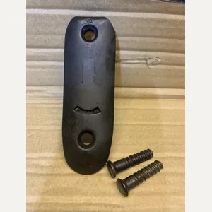 LEE ENFIELD No4 BUTT PLATE AND SCREWS.