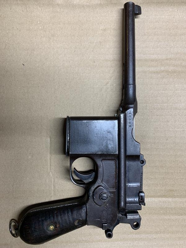 EU SPEC DEACTIVATED MAUSER M712 Schnellfeuer ('Rapid Fire') MACHINE PISTOL. — image 2