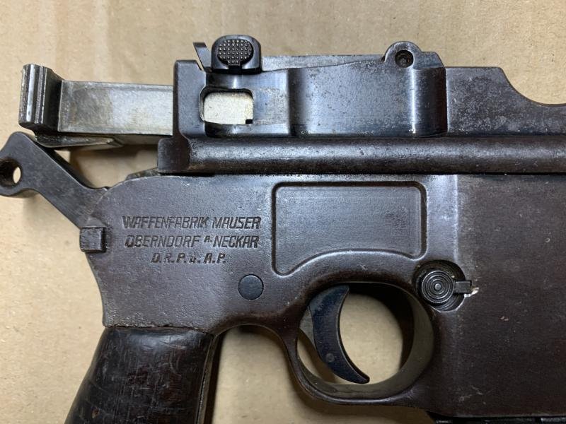 EU SPEC DEACTIVATED MAUSER M712 Schnellfeuer ('Rapid Fire') MACHINE PISTOL. — image 3