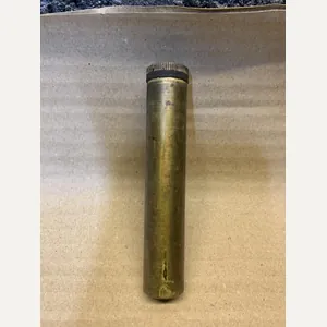 LEE ENFIELD WW1/2 BSA MARKED BRASS OIL BOTTLE