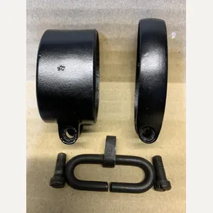 LEE ENFIELD No4 MILLED LONGBRANCH MARKED BAND SET AND SWIVEL. …