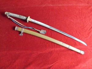 Japanese Type 98 Shin Gunto Sword.