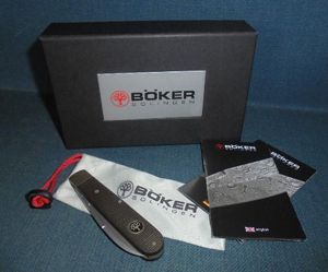 Boker Barlow Prime Expedition Knife S/n 02743