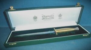 Wilkinson Sword 3rd Pattern Etched Commando knife S/n 02738