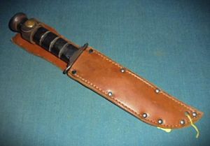Scarce WW11 U.S.M.C Fighting Knife by PAL S/n 02721