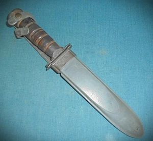 WW11 U.S Navy MK11 Fighting Knife S/n 02711