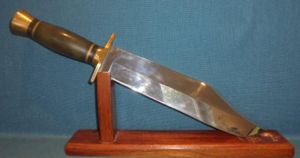 Huge Bowie Knife S/n 02512