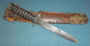 Scarce WW11 U.S. M3 M6 Fighting Knife S/n 02524