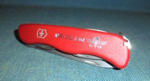 Scarce Victorinox Hunter Pattern GQ Parachutes Knife S/n 0690