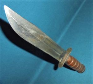 WW11 U.S.N. Mk2 NAVY KNIFE 1st MODEL S/N 0233