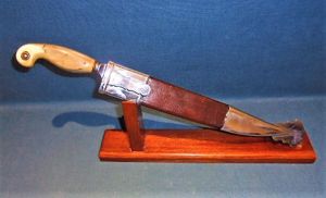 Large Vintage Facon Fighting Knife S/n 0897