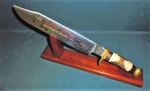 Huge Bulldog Brand Bowie Knife S/n 0861