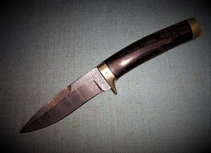 BOKER DAMASCUS HUNTER S/N429