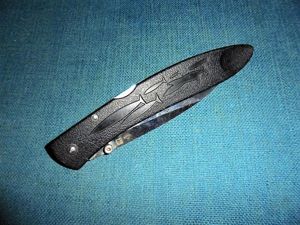 AL MAR FOLDING KNIFE S/N 0810