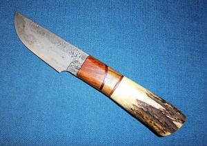 QUALITY DAMASCUS CUSTOM KNIFE S/N 0416