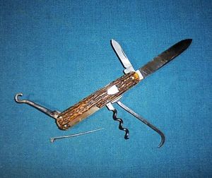 VICTORIAN HORSEMAN'S KNIFE S/N 0414