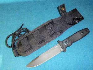 M K M JOUF KNIFE S/N 0240