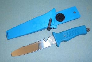 RARE GERBER MORAY DIVERS KNIFE S/N688