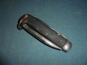 Large 1938 Dated British Clasp Knife S/n 02838