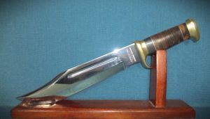 Massive Down Under The Outback Bowie Knife S/n 02815