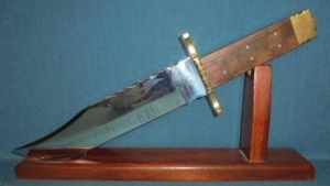 Large Arthur Wright Bowie Knife S/n 02812