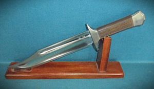 Large Paul Chen Outrider Bowie Knife S/n 02484