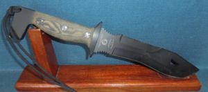 Mel Parry Survival Knife S/n 02922