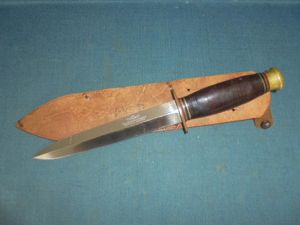 WW11 Private Purchase F/s Knife S/n 02972