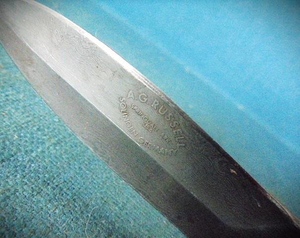 Rare Damascus A.G. Russell Stinger S/n 02980 — image 6