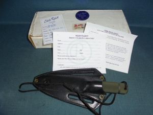 Rare Chris Reeve Aviator Knife S/n 02985