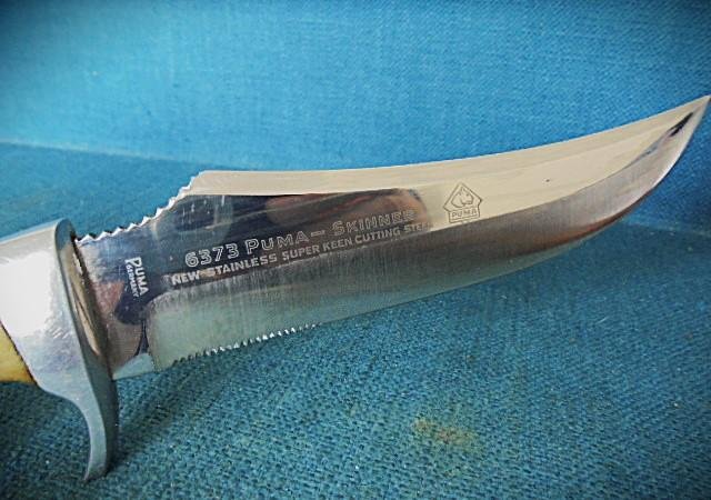 Scarce 1981 Dated Puma Skinning Knife S/n 02994 — image 7