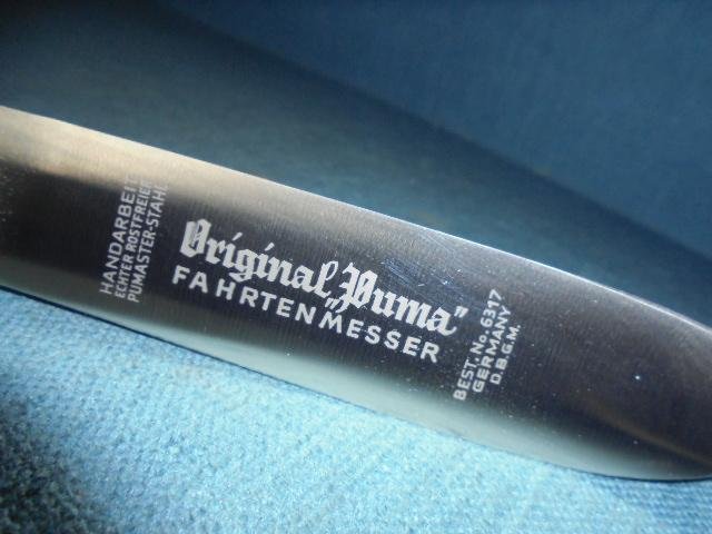 Scarce Puma Fahrtenmesser Knife S/n 02992 — image 10