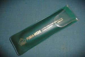 Rare Puma Huntec Folder S/n 02991