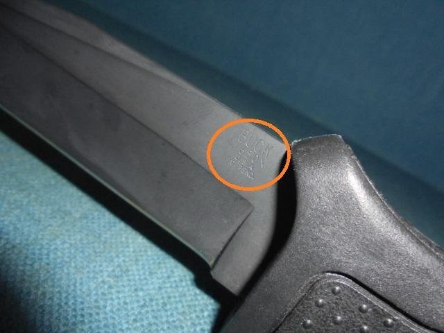 1994 Dated Buck 650 Nighthawk Knife S/n 02989 — image 9