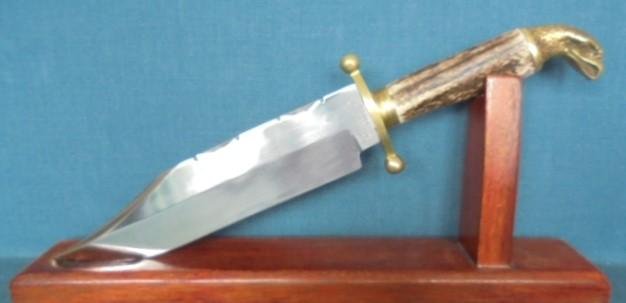 Large J.E.Middleton Bowie Knife S/n 02988 — image 3
