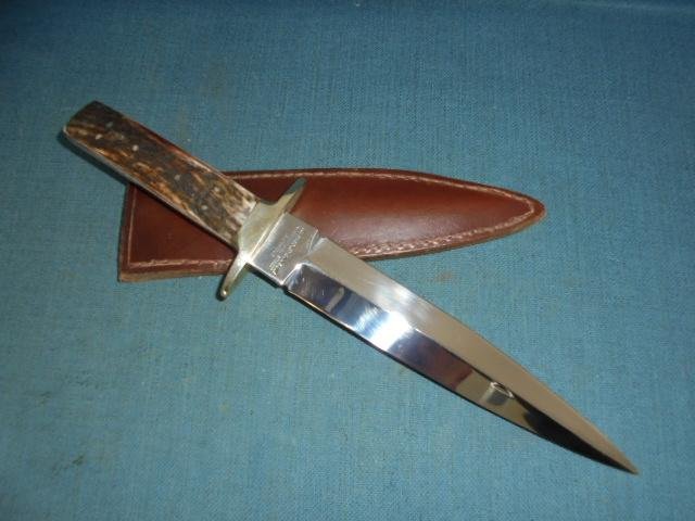 J.E Middleton Stiletto Bowie Knife S/n 02987 — image 3