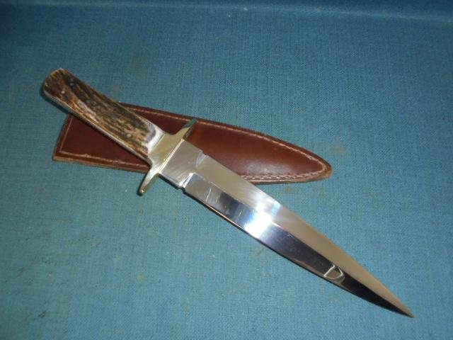 J.E Middleton Stiletto Bowie Knife S/n 02987 — image 4