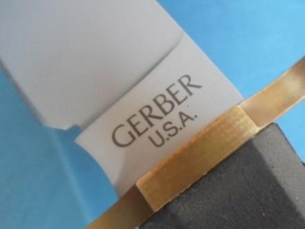 Scarce Gerber Bowie Knife S/n 02999 — image 5