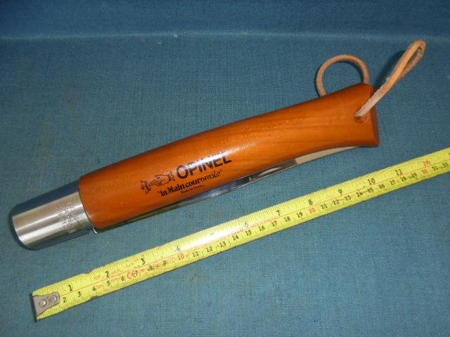 Giant Opinel No13 Folding Knife S/n 03002 — image 8