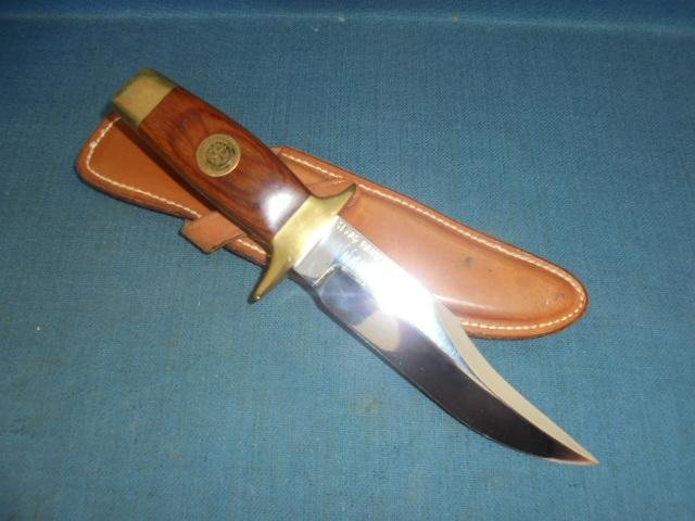 Scarce 1973 Dated Smith & Wesson Texas Rangers Bowie Knife S/n 03003 — image 3