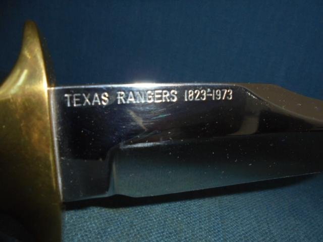 Scarce 1973 Dated Smith & Wesson Texas Rangers Bowie Knife S/n 03003 — image 6