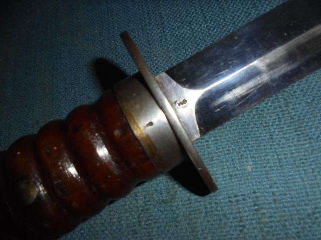 Rare WW1 Dutch Stormdolk Fighting Knife S/n 03009 — image 5