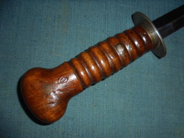 Rare WW1 Dutch Stormdolk Fighting Knife S/n 03009 — image 6