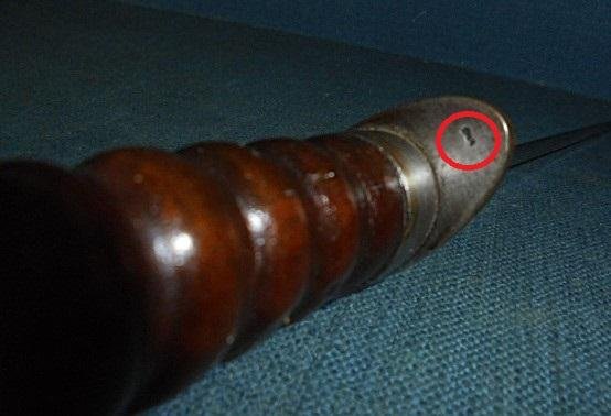 Rare WW1 Dutch Stormdolk Fighting Knife S/n 03009 — image 9