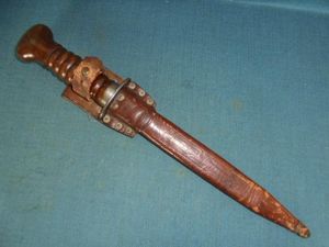 Rare WW1 Dutch Stormdolk Fighting Knife S/n 03009