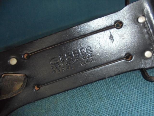 1981 Dated Gerber MK11 Knife S/n 03005 — image 10